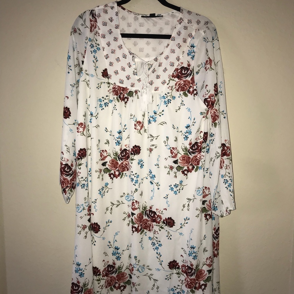 D-3 Floral print dress
